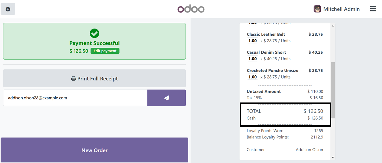 Odoo 18 point of sale and restaurant