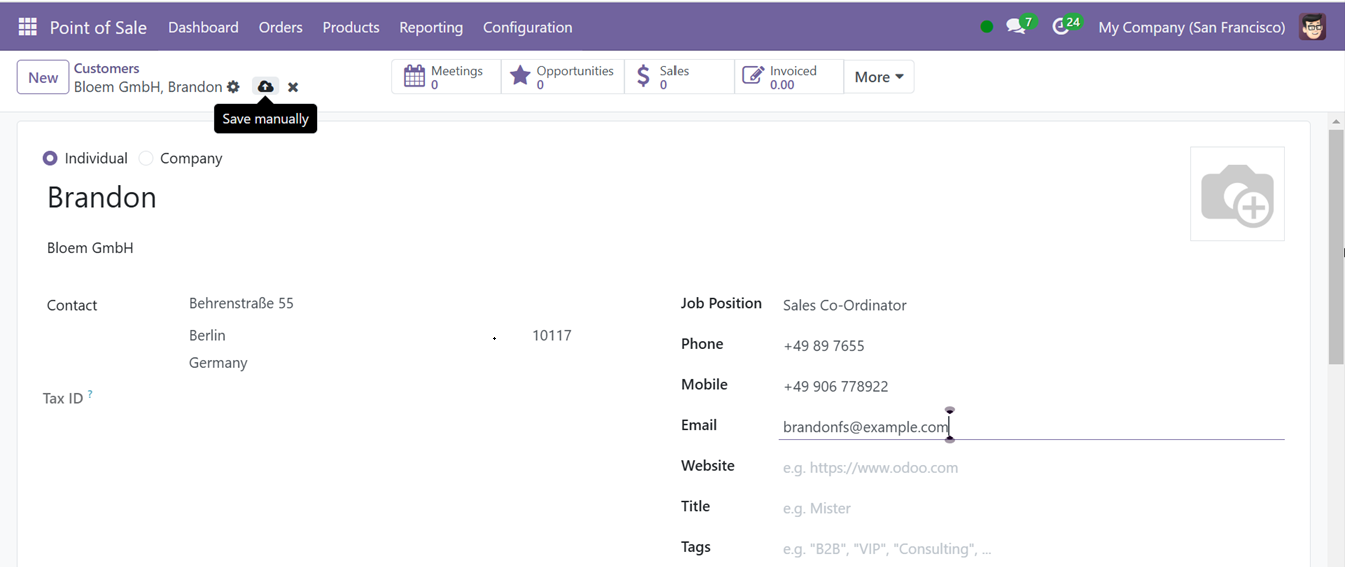 Odoo 18 point of sale and restaurant