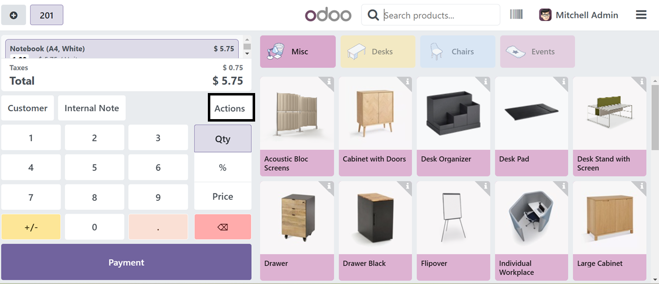 Odoo 18 point of sale and restaurant