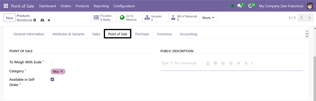 Odoo 18 point of sale and restaurant