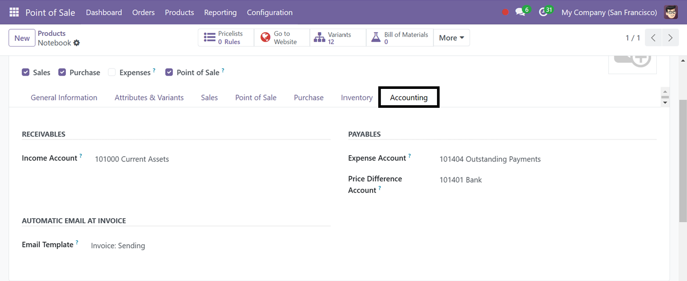Odoo 18 point of sale and restaurant