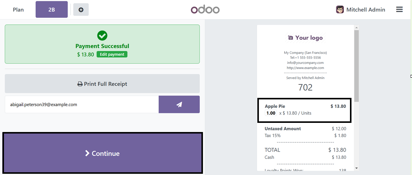 Odoo 18 point of sale and restaurant