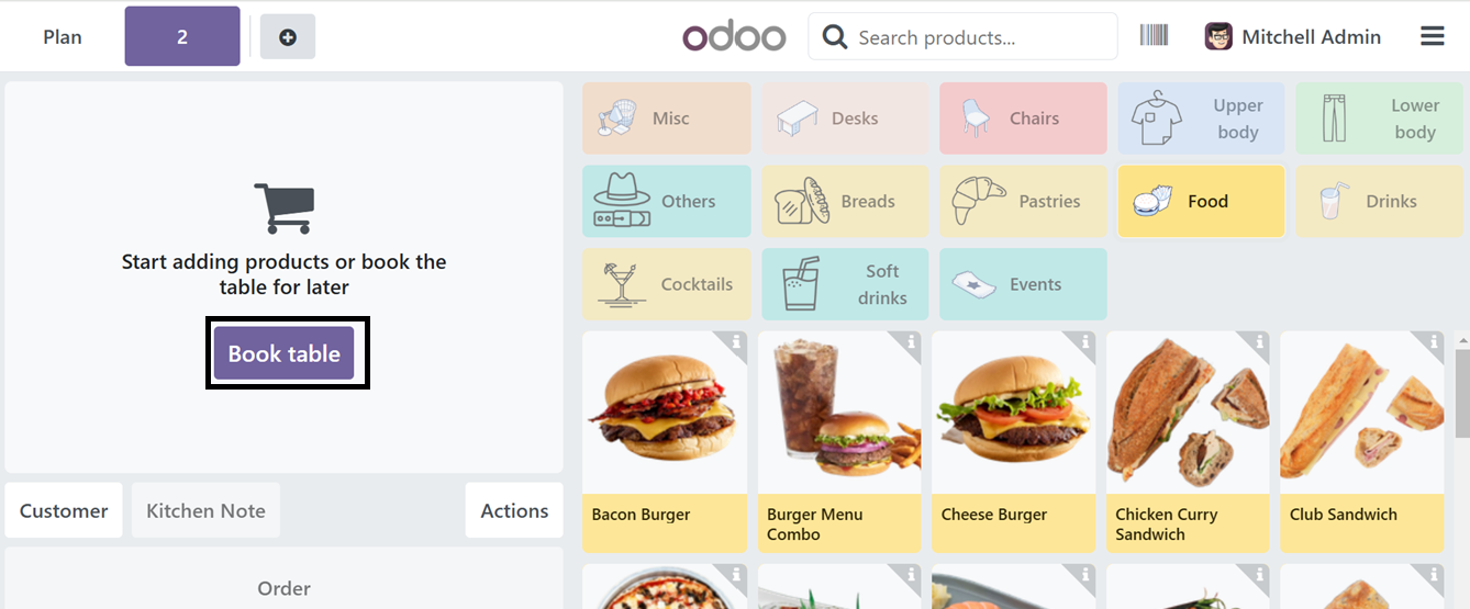 Odoo 18 point of sale and restaurant