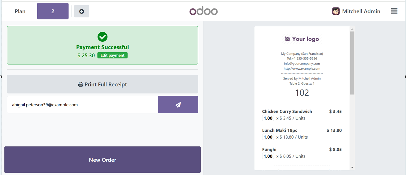 Odoo 18 point of sale and restaurant