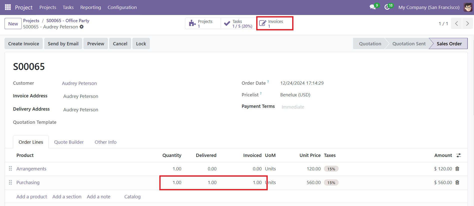 Odoo 18 Project