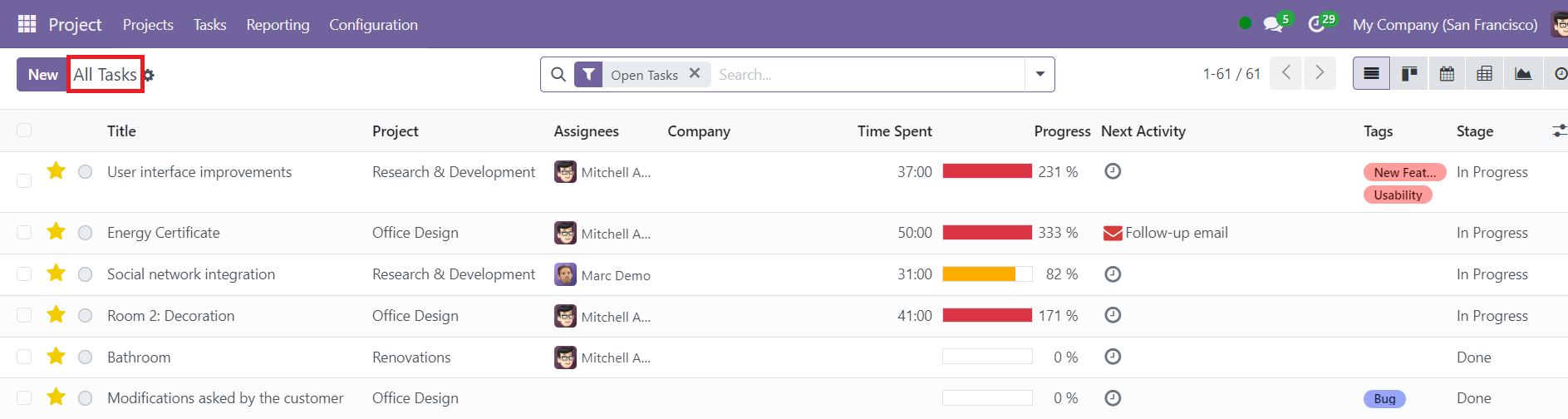 Odoo 18 Project