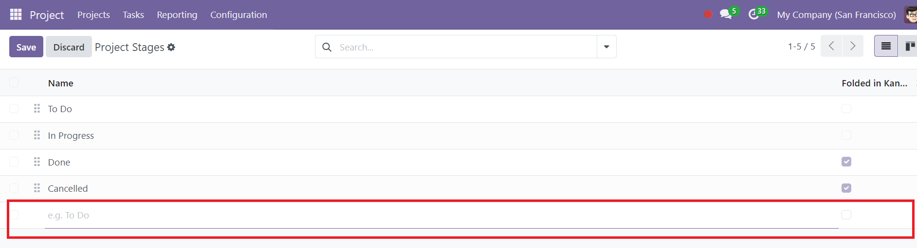 Odoo 18 Project