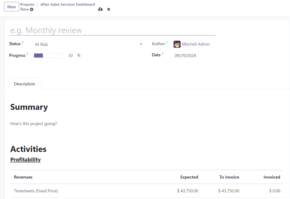 Odoo 18 Project