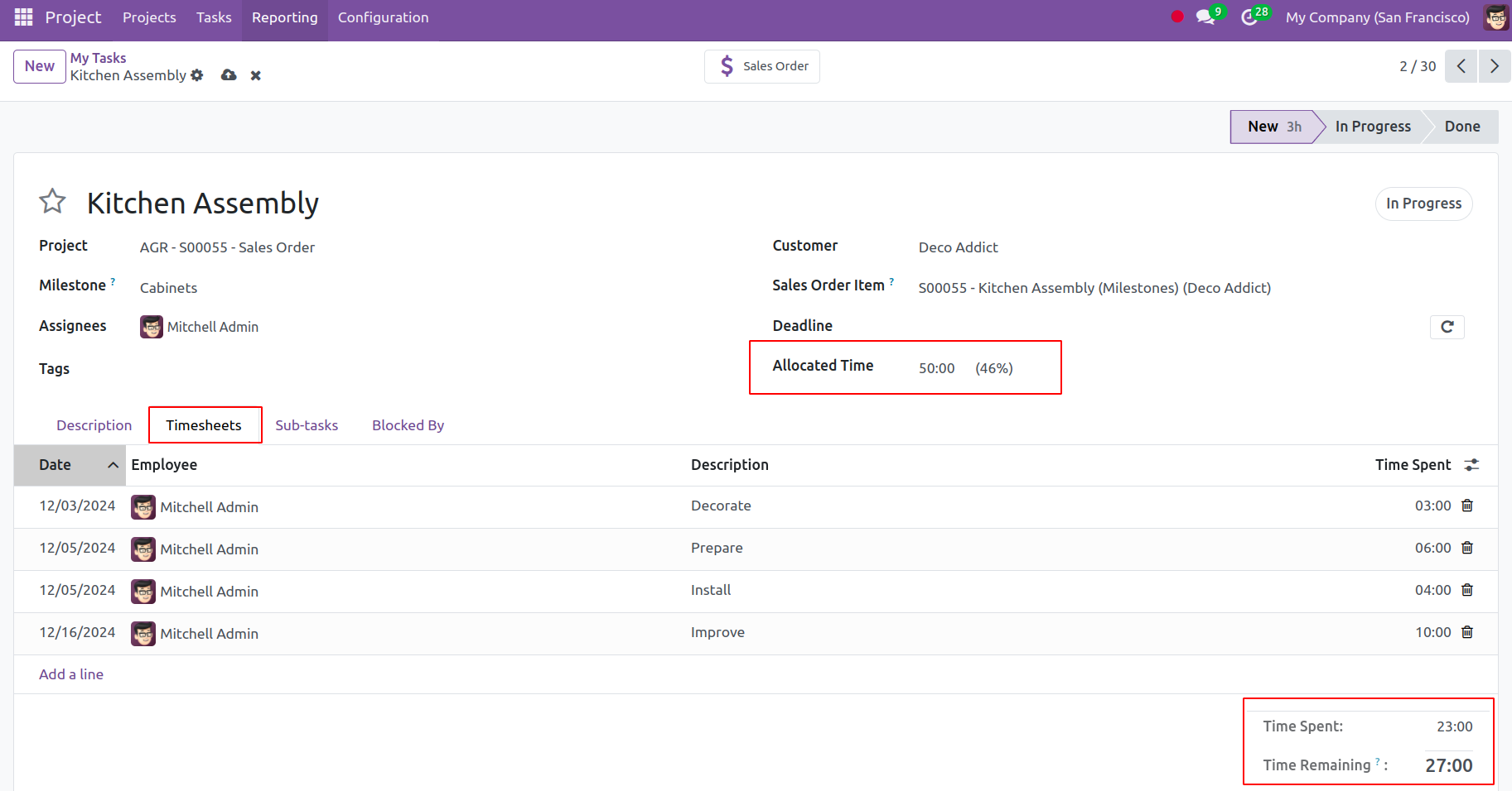 Odoo 18 Project