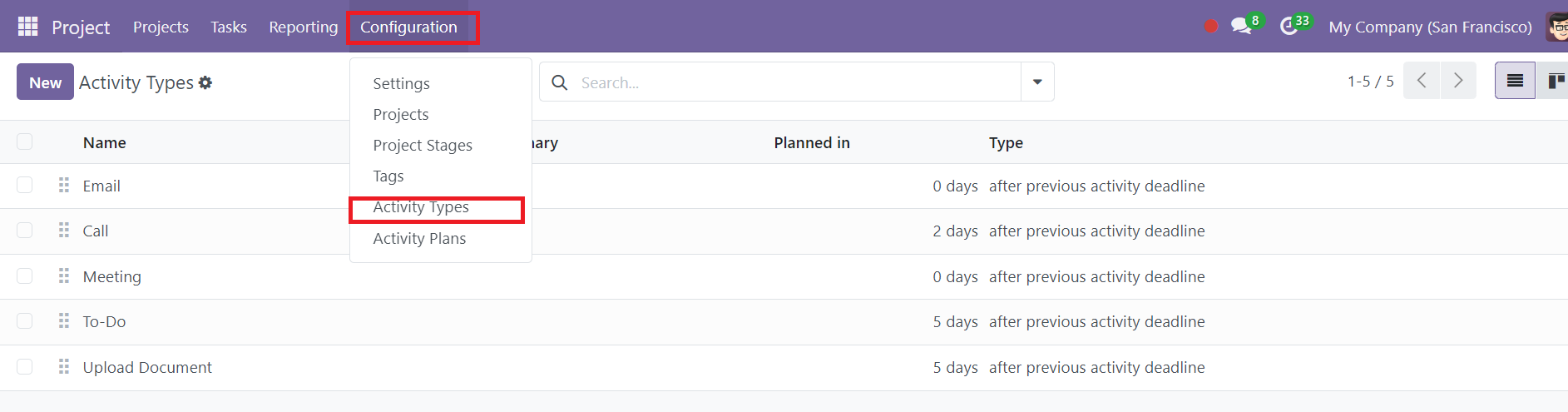 Odoo 18 Project