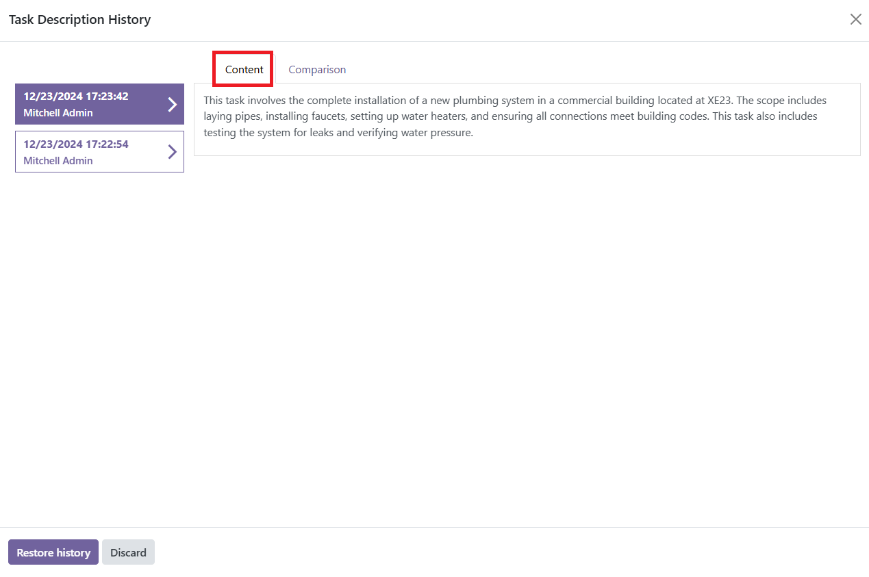 Odoo 18 Project