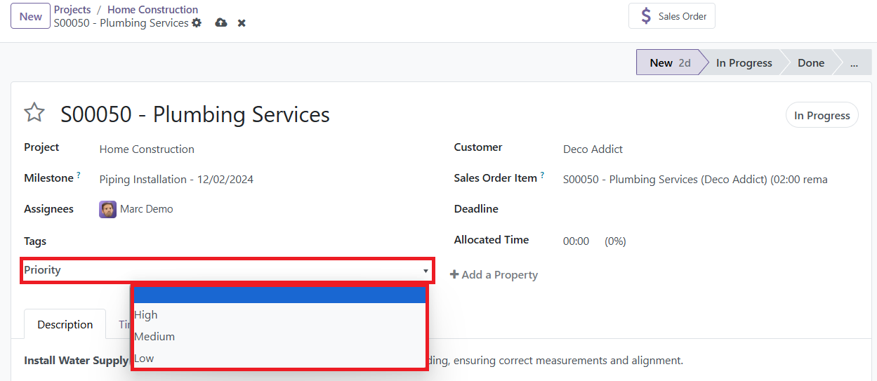Odoo 18 Project