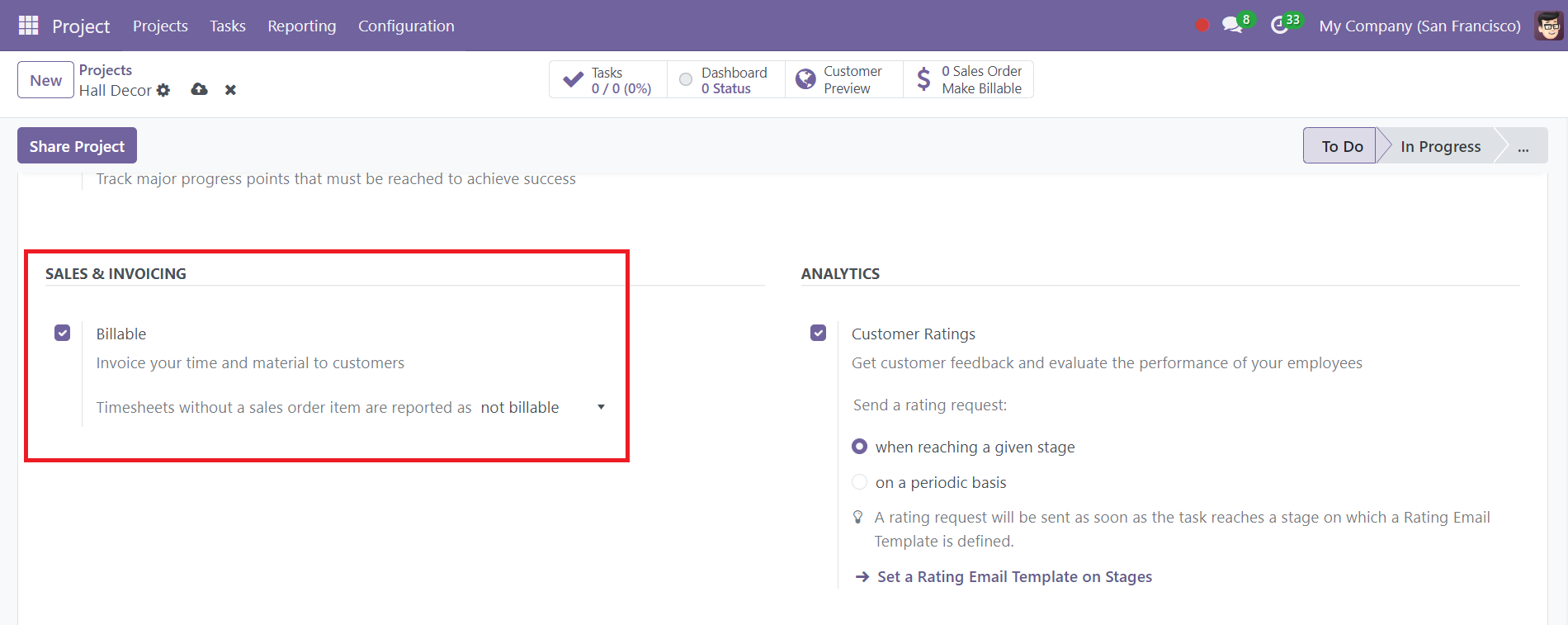 Odoo 18 Project