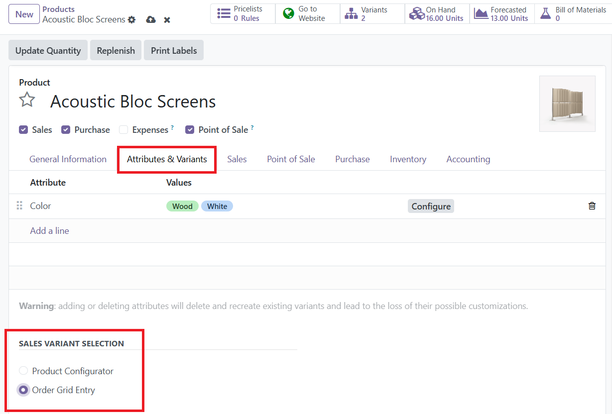 Odoo 18 Project