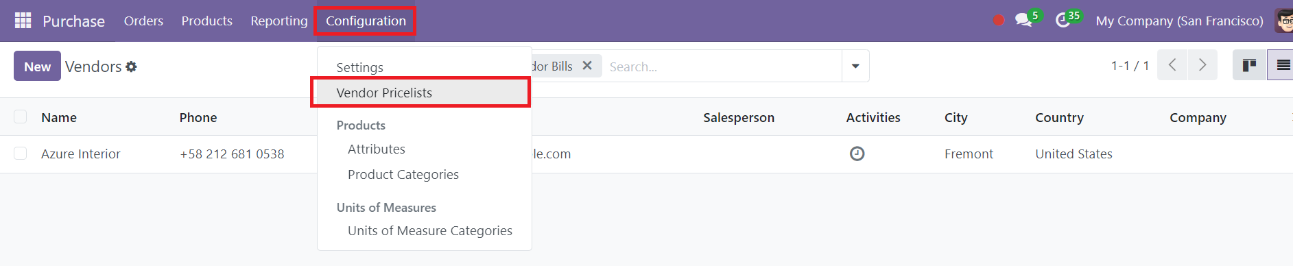 Odoo 18 Project