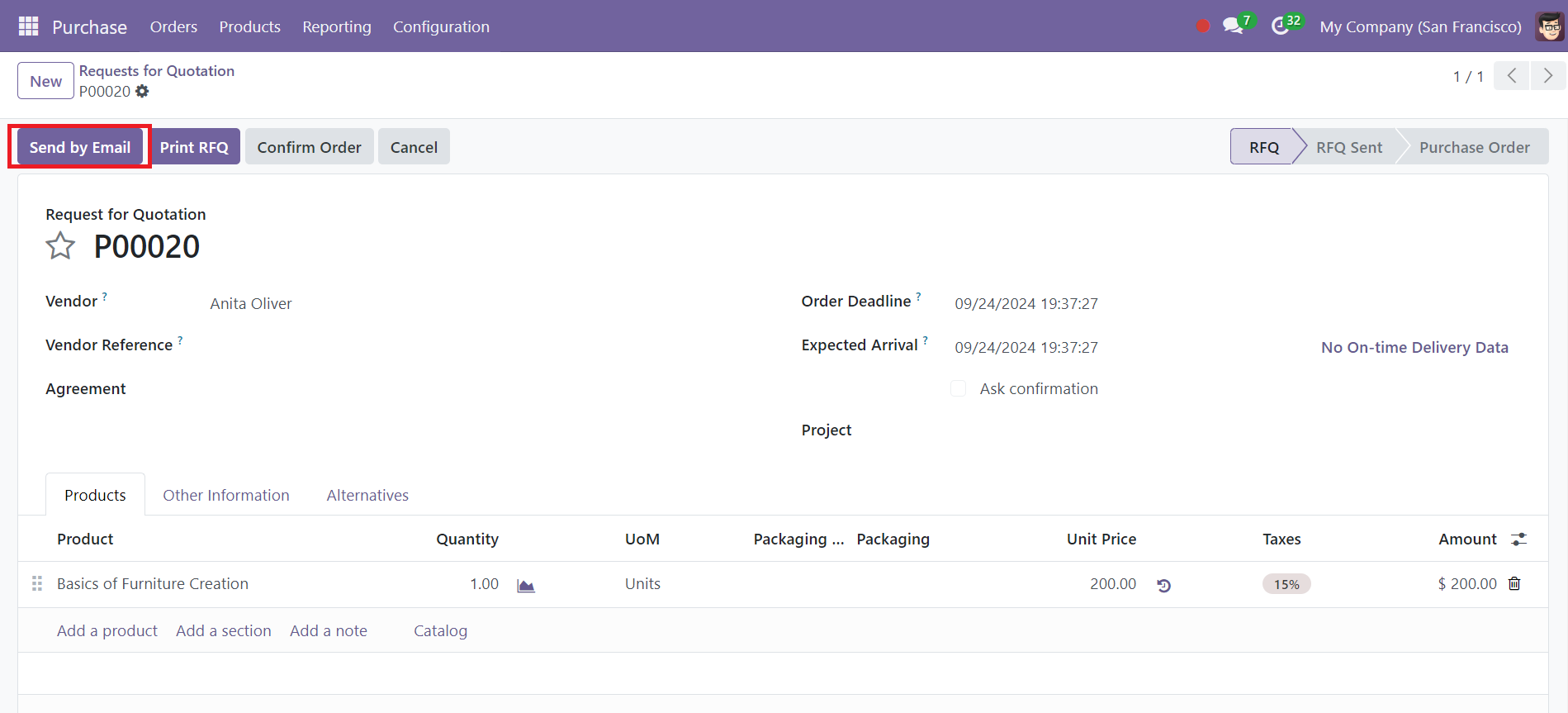 Odoo 18 Project