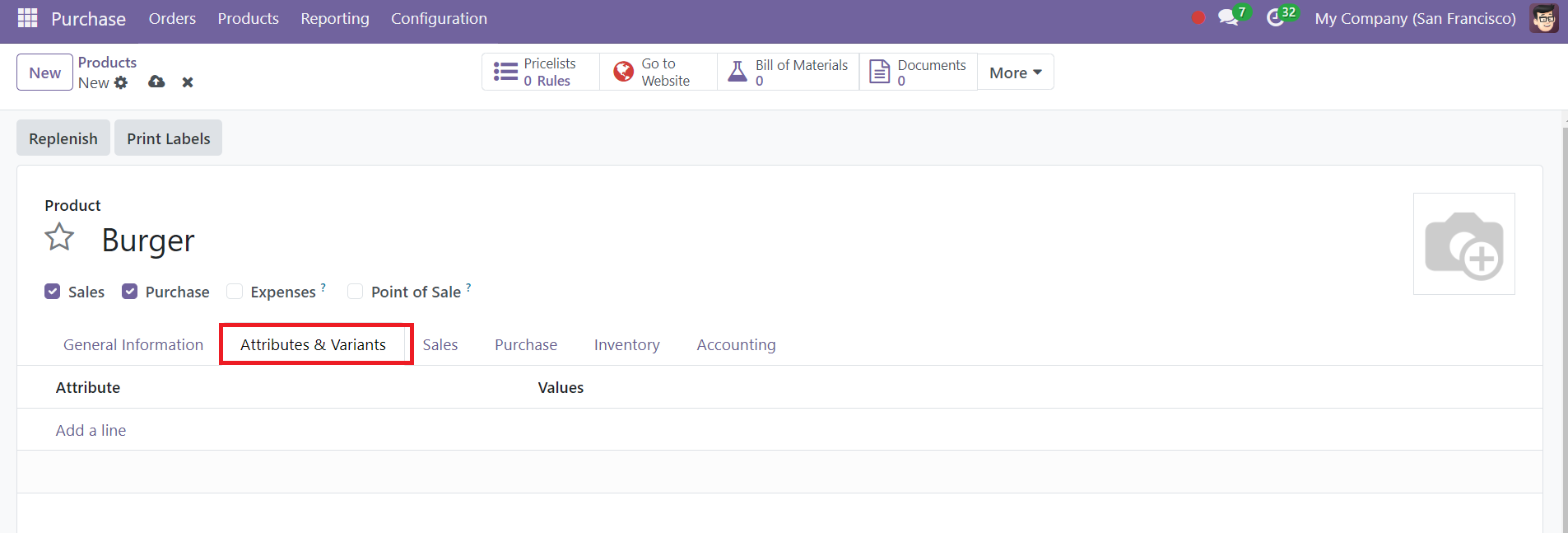 Odoo 18 Project