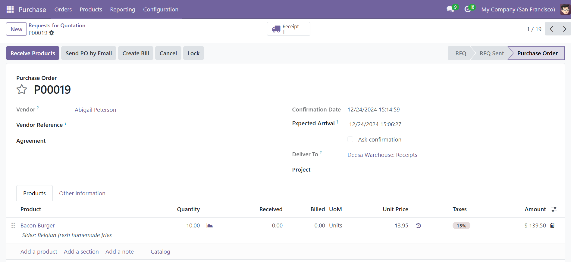 Odoo 18 Project