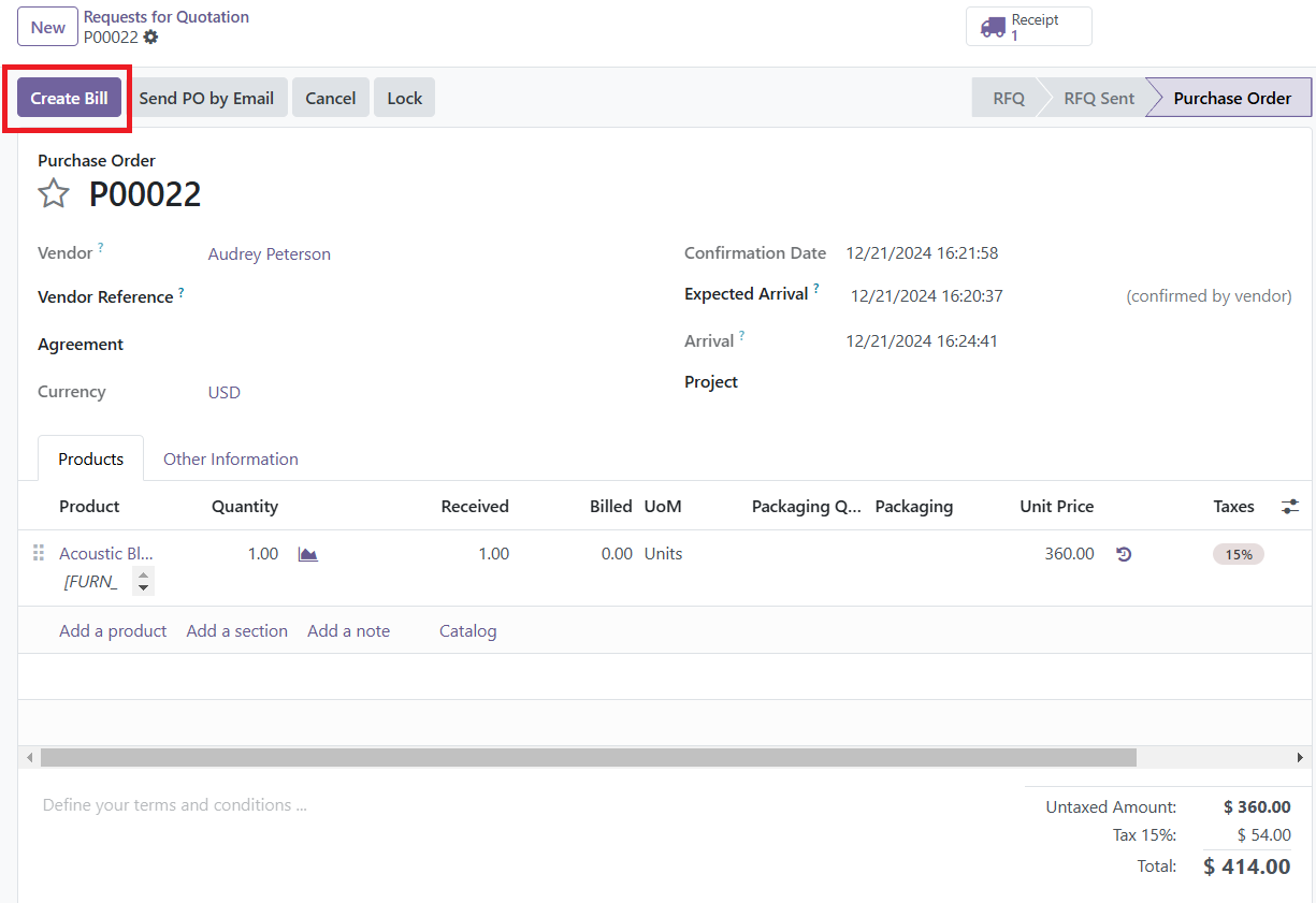 Odoo 18 Project