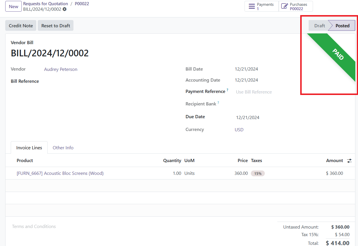 Odoo 18 Project