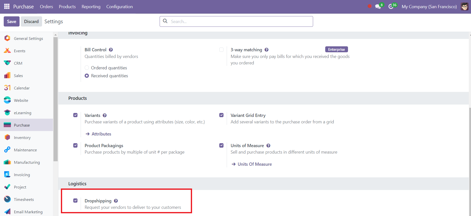 Odoo 18 Project