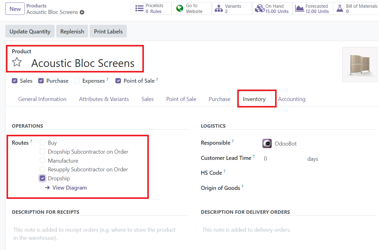 Odoo 18 Project