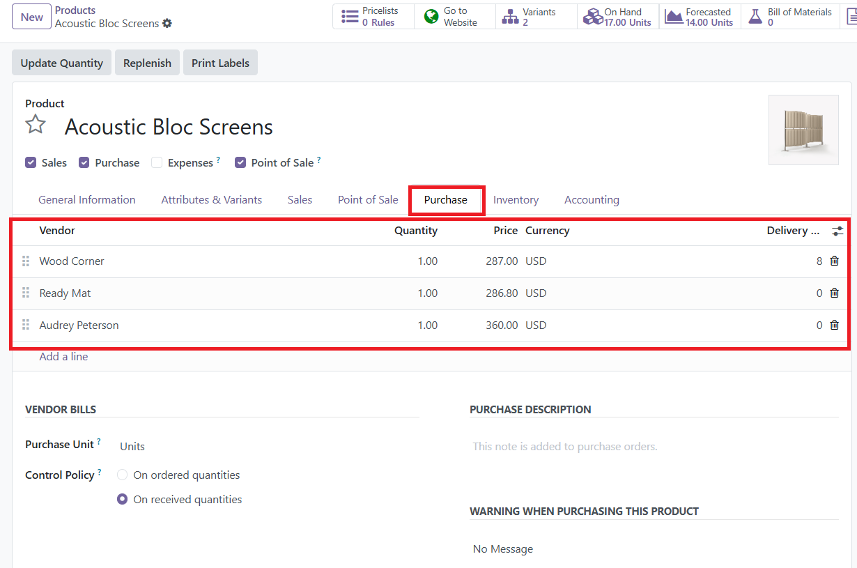 Odoo 18 Project