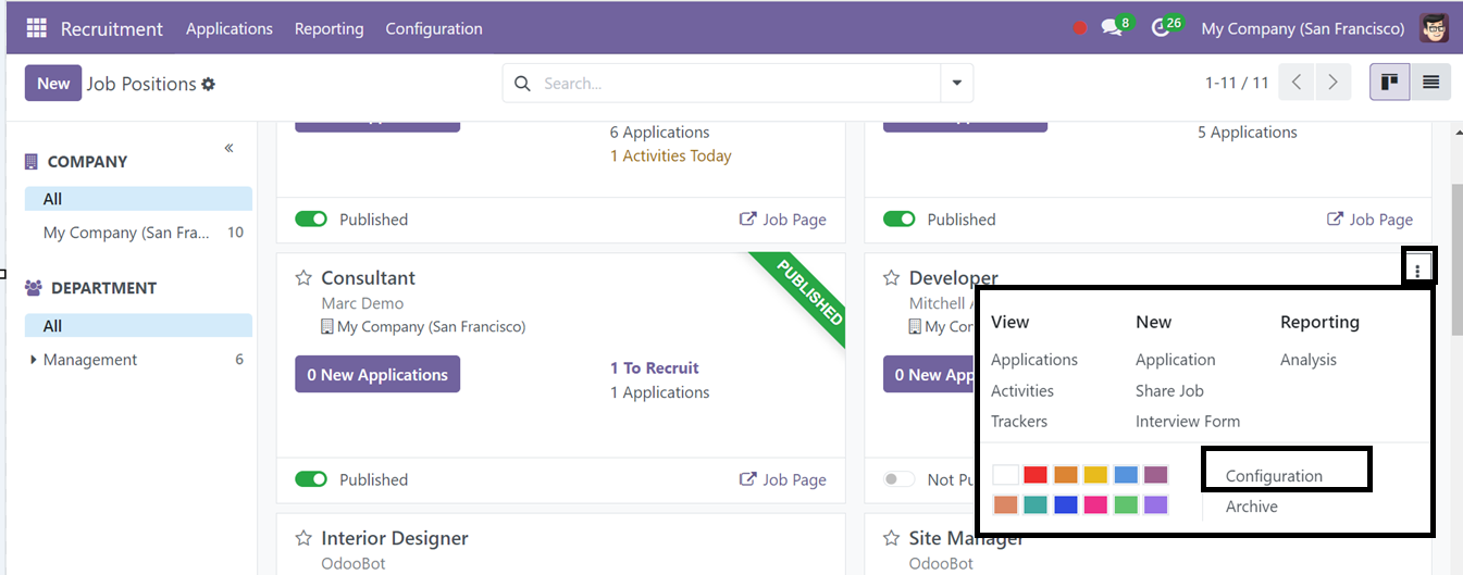 Odoo 18 Project