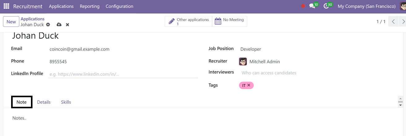 Odoo 18 Project