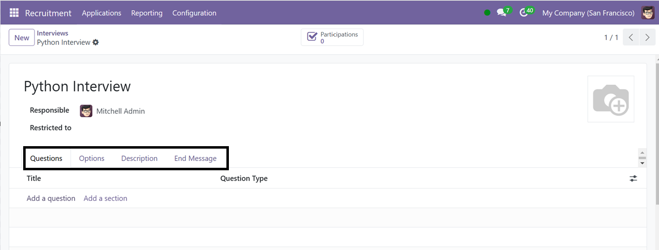 Odoo 18 Project