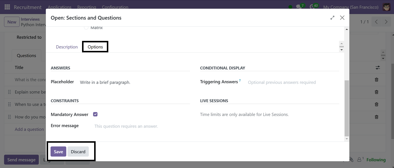 Odoo 18 Project