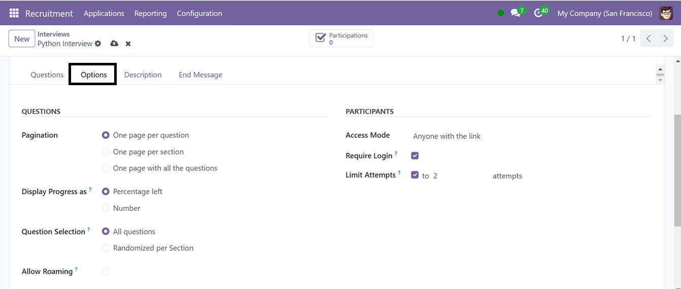 Odoo 18 Project