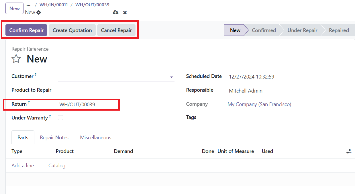 Odoo 18 Project