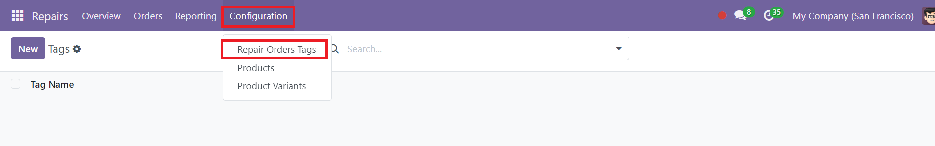 Odoo 18 Project