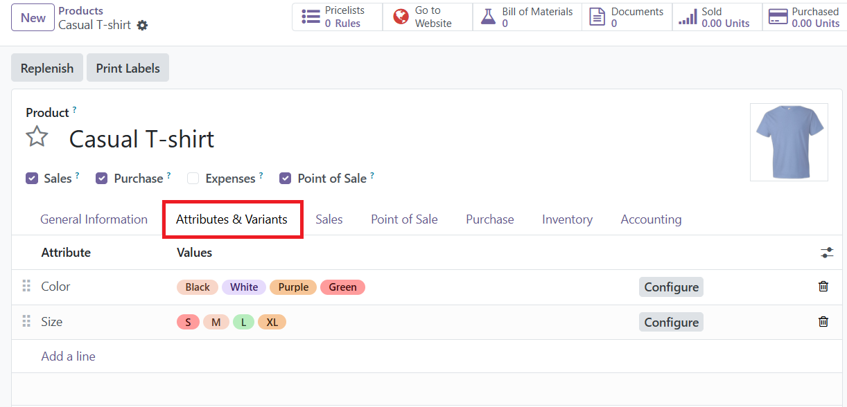Odoo 18 sales
