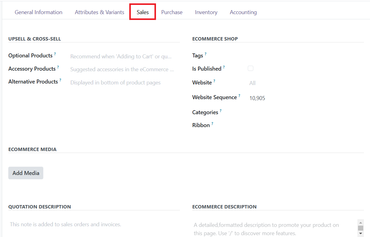 Odoo 18 sales