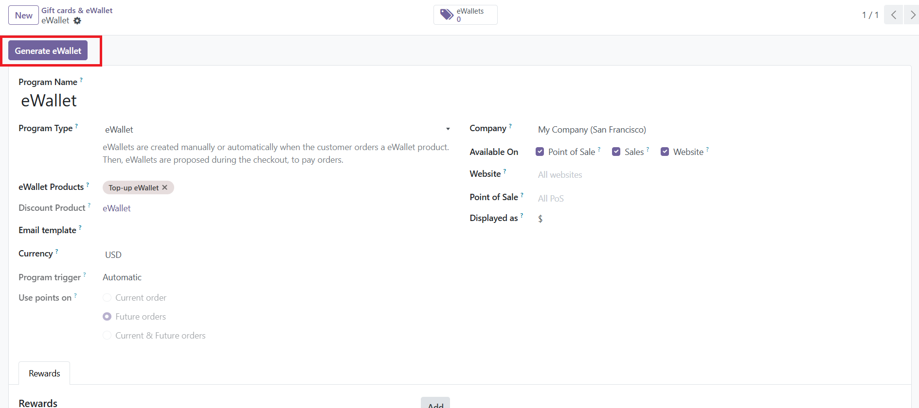 Odoo 18 sales