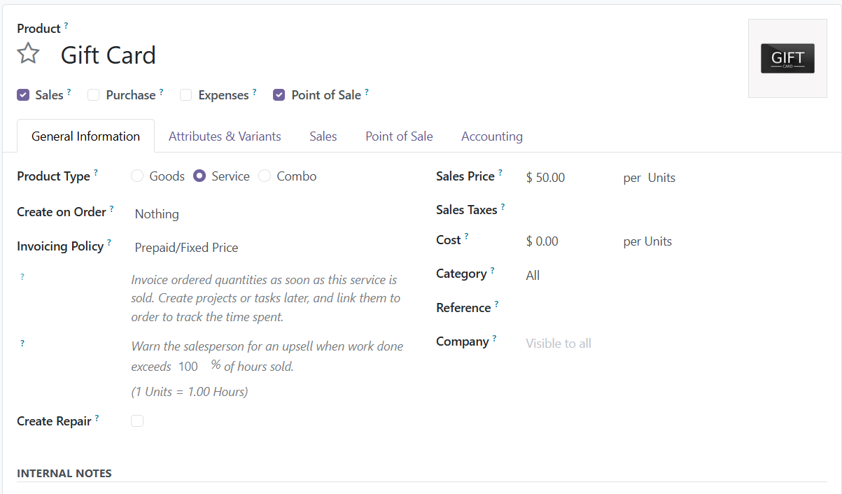 Odoo 18 sales