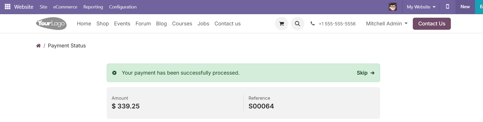 Odoo 18 sales