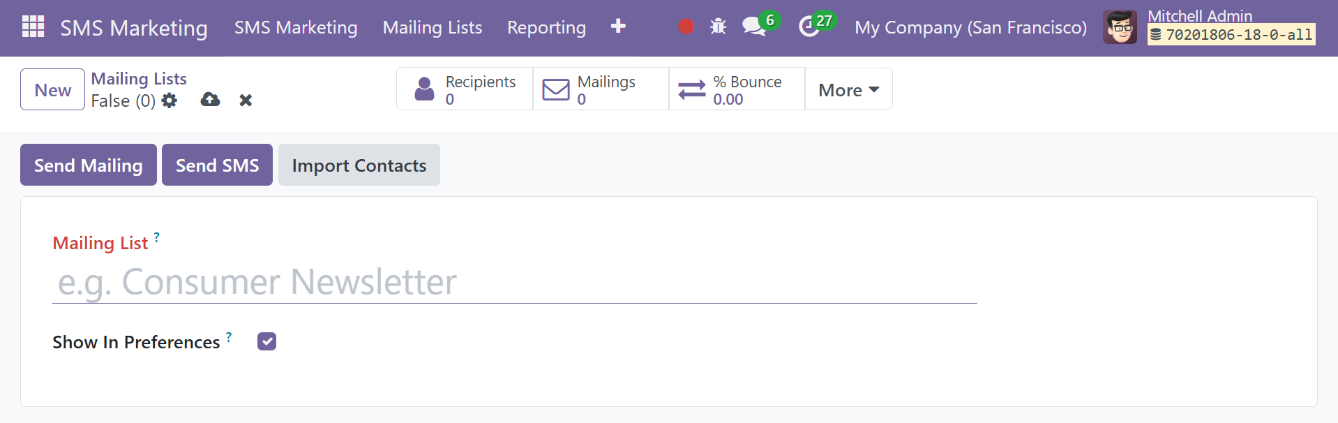 Odoo 18 Project