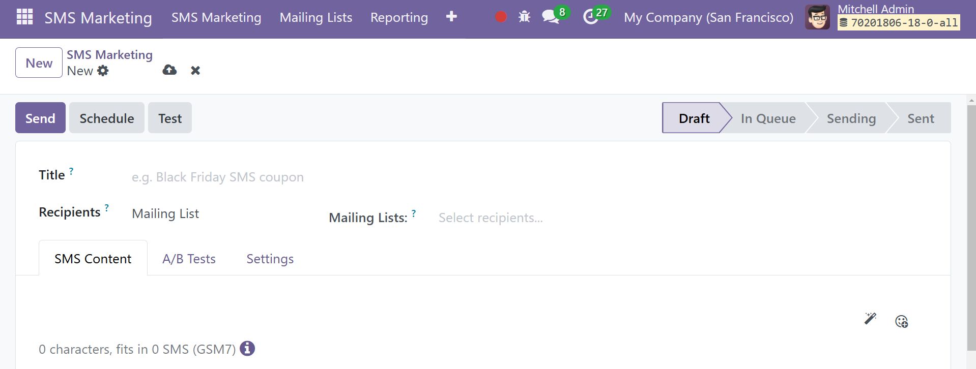 Odoo 18 Project
