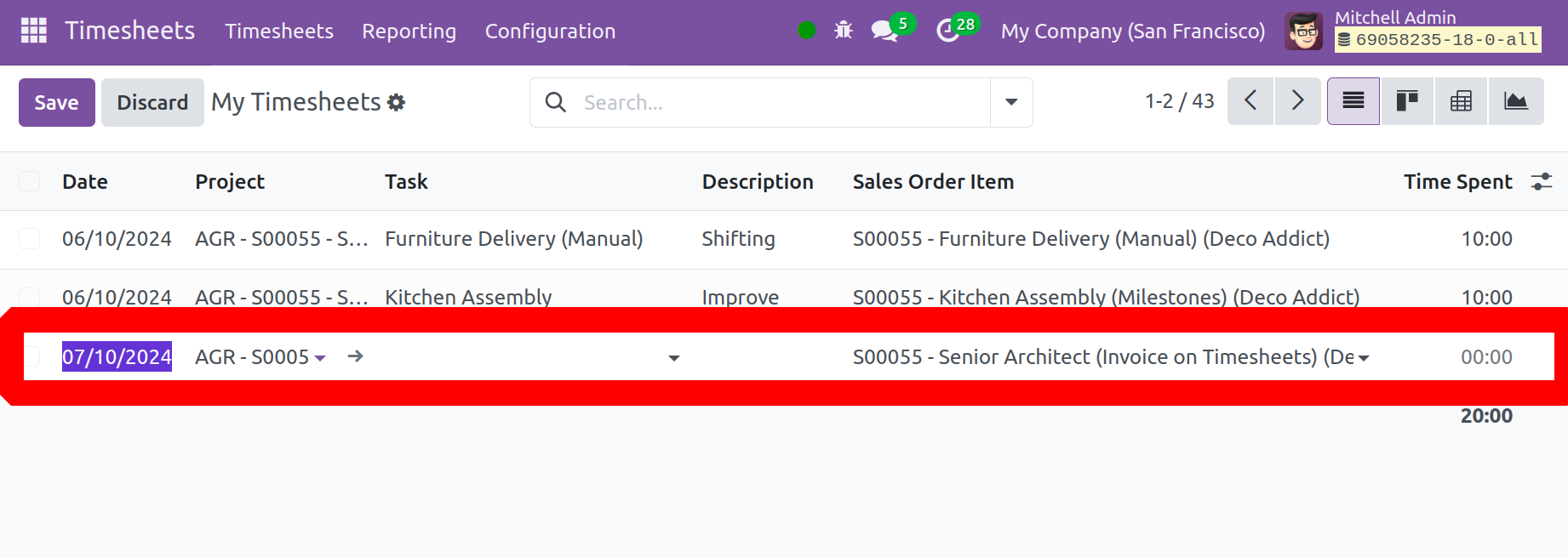 Odoo 18 Project