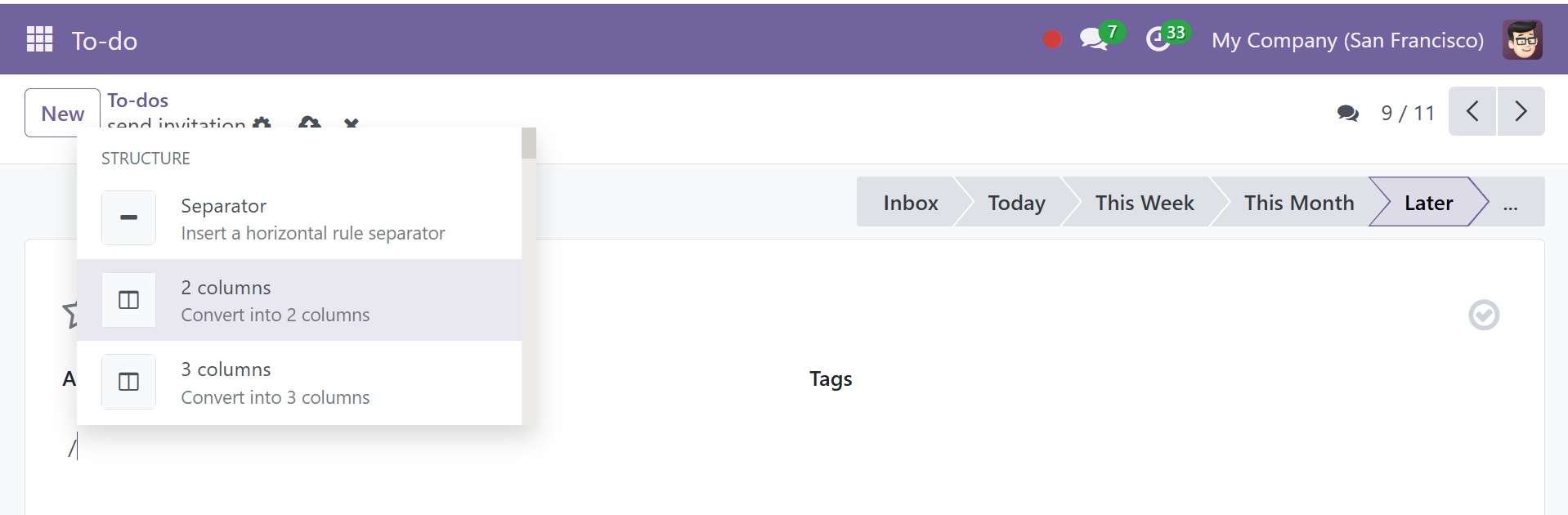 Odoo 18 Project