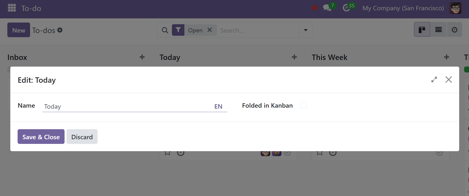 Odoo 18 Project